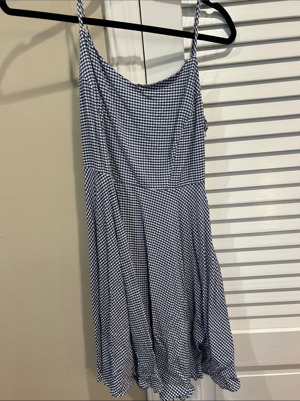 Old Navy Blue and White Gingham Sundress